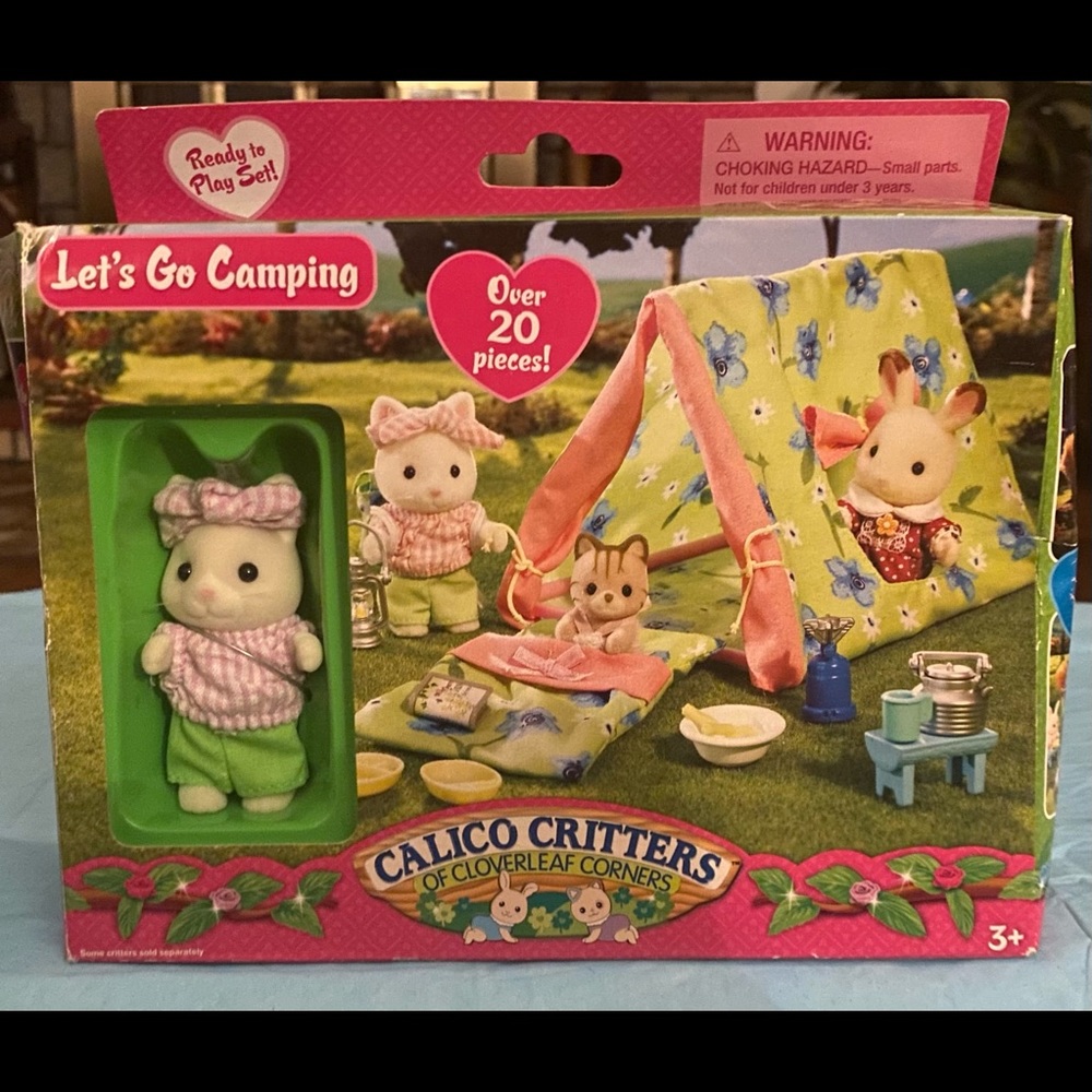 Calico Critters Let’s Go Camping Set